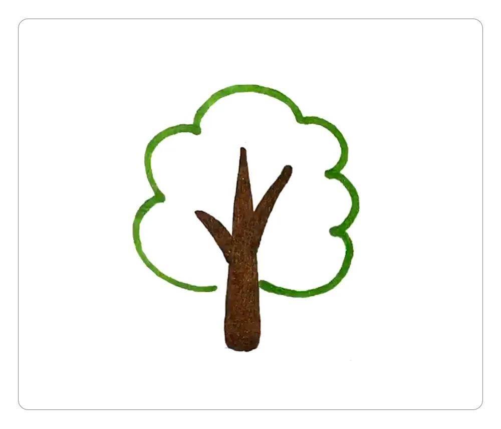 各种树的简笔画图片大全 各种树的简笔画图片大全集