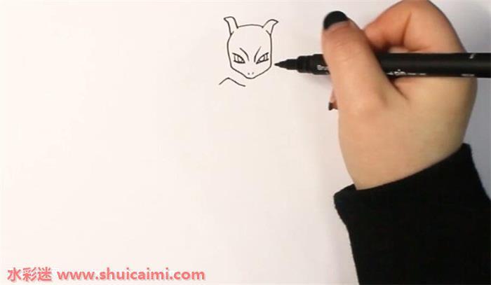 超梦怎么画 超梦简笔画漂亮