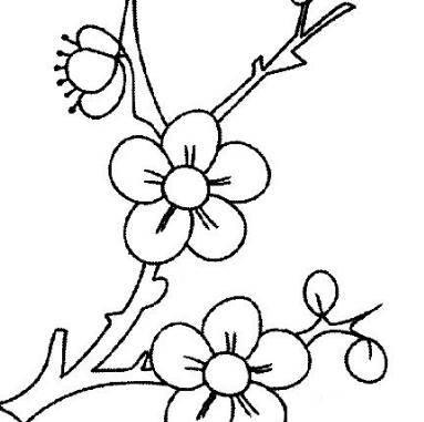 梅花树简笔画图片大全 梅花树简笔画图片大全儿童画