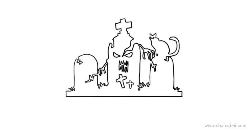 石碑儿童画怎么画 石碑简笔画简单又好看