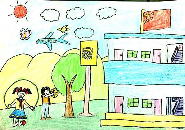 小学校园简笔画图片大全 小学校园简笔画图片大全彩色
