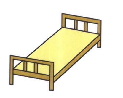 床简笔画图片大全 儿童画床简笔画图片大全