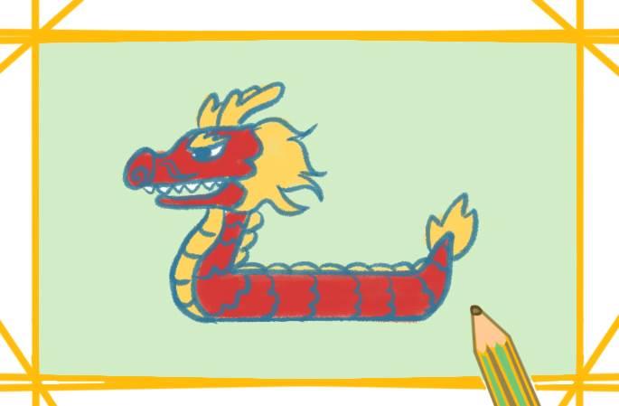 龙舟简笔画 龙舟简笔画怎么画