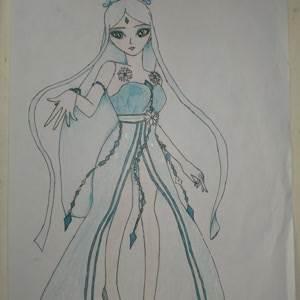 冰公主简笔画 冰公主简笔画图片