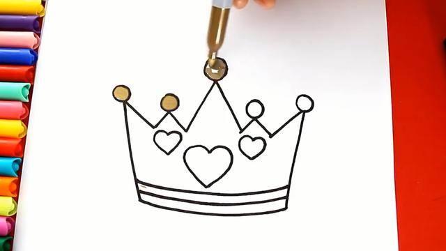 皇冠简笔画 皇冠简笔画图片素材