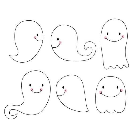 幽灵简笔画 幽灵简笔画可爱