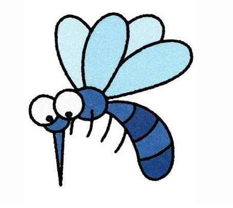 蚊子简笔画 蚊子简笔画图片