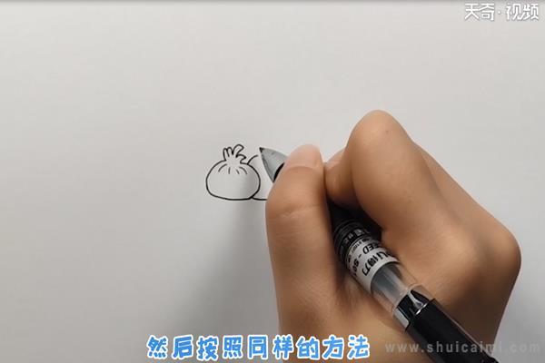 包子简笔画怎么画 包子简笔画简单