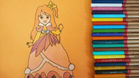 美美公主图片简笔画 美美公主童鞋简笔画图片