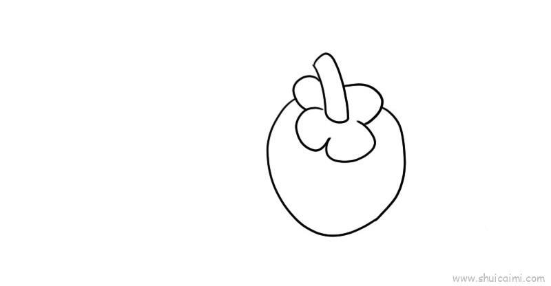 山竹儿童画怎么画 山竹简笔画画法