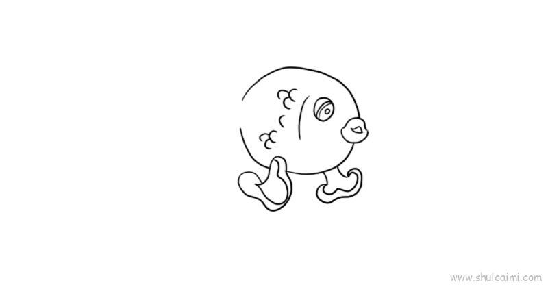 鱼大图儿童画怎么画 鱼大图简笔画简单又好看