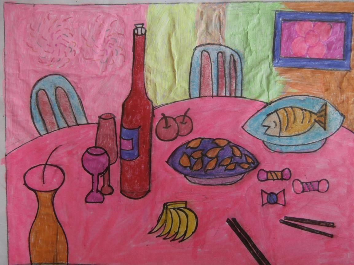 年夜饭怎么画简单又好看 年夜饭怎么画