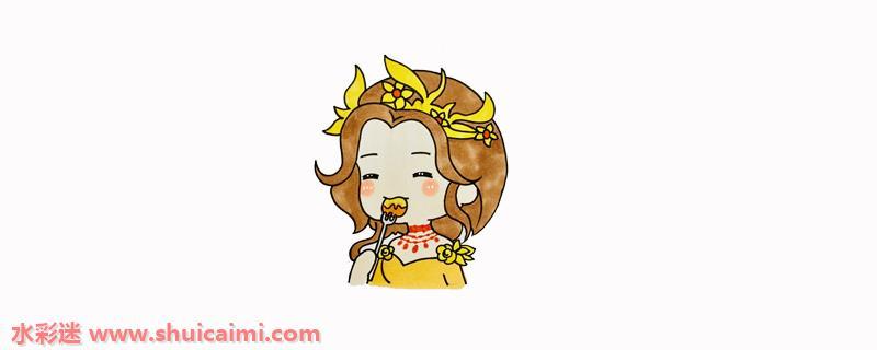 可爱第五人格红夫人简笔画怎么画步骤图片教程