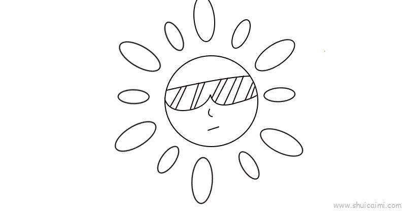 太阳儿童画怎么画 太阳简笔画图片大全
