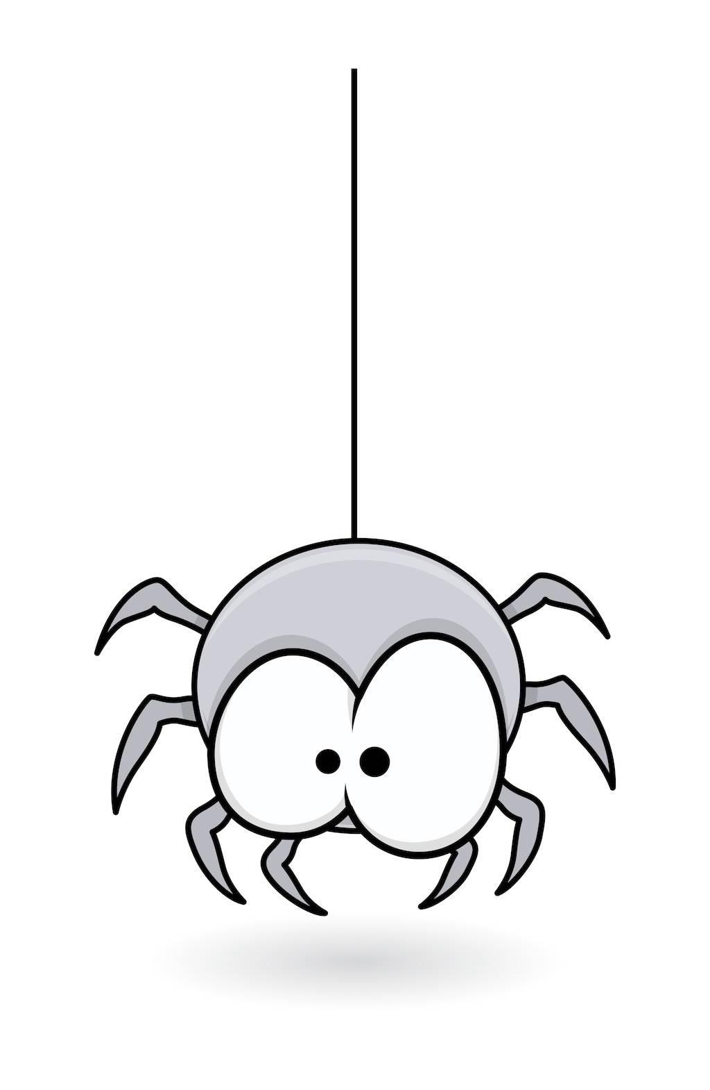 蜘蛛简笔画图片大全 儿童蜘蛛简笔画图片大全