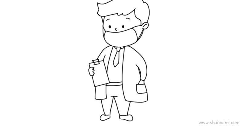 抗击疫情儿童画怎么画 抗击疫情简笔画好看