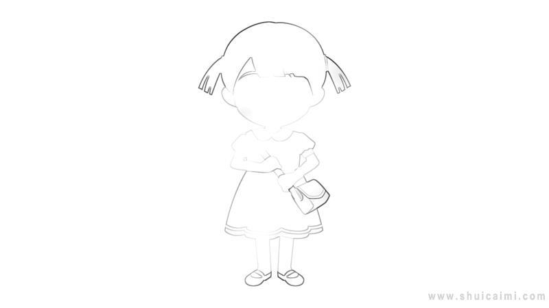 小姑娘简笔画怎么画 小姑娘简笔画简单又好看