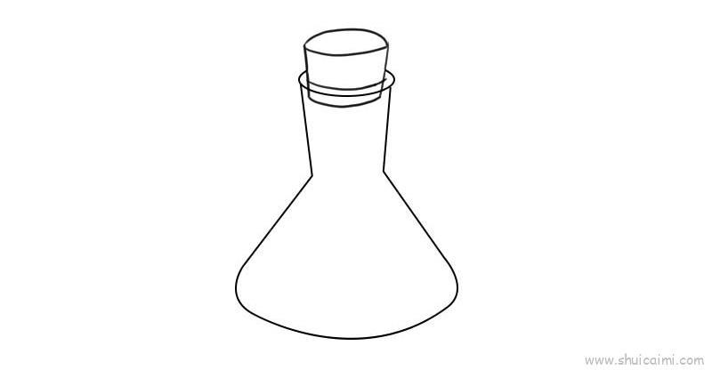 女巫药水儿童画怎么画 女巫药水简笔画步骤