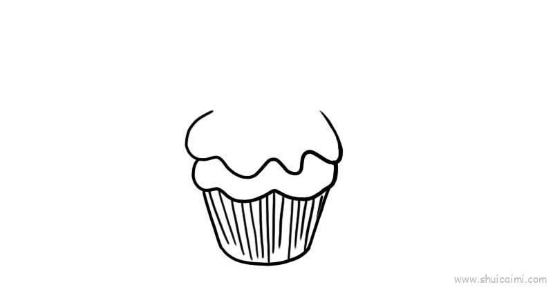 鬼怪蛋糕儿童画怎么画 鬼怪蛋糕简笔画顺序