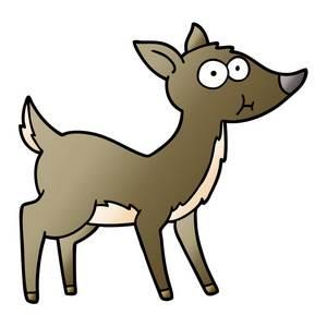 鹿的简笔画 鹿的简笔画图片大全