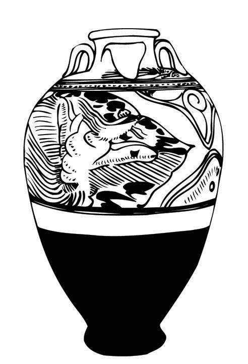 陶瓷简笔画 景德镇陶瓷简笔画