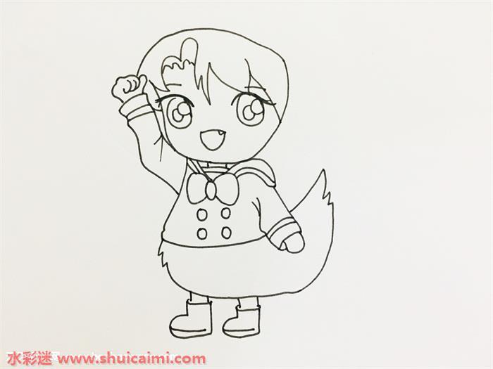 q版王俊凯怎么画 q版王俊凯简笔画步骤图