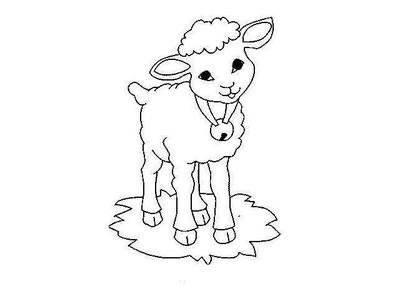 羊简笔画 羊简笔画简单可爱