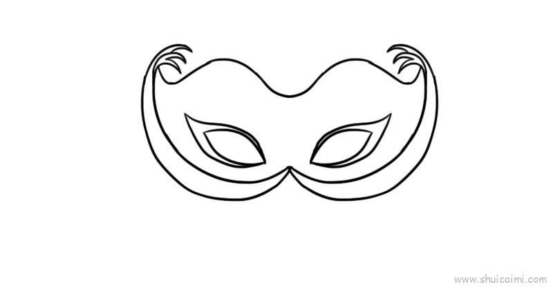 面具儿童画怎么画 面具简笔画简单又好看