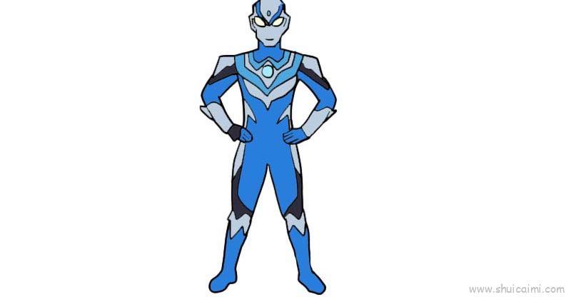 风马奥特曼儿童画怎么画 风马奥特曼简笔画图片大全