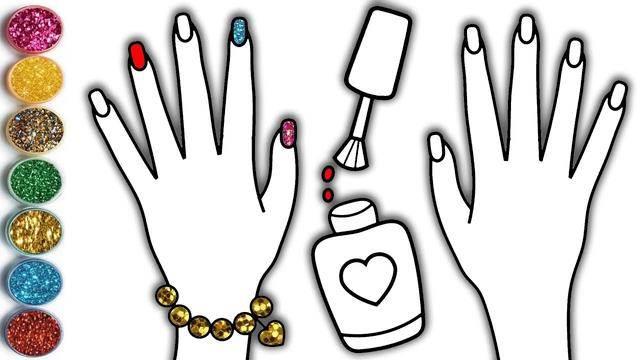 手的简笔画 手的简笔画图片幼儿