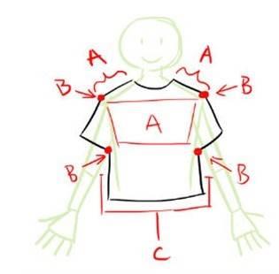 打结衣服简笔画 打衣服教程简笔画