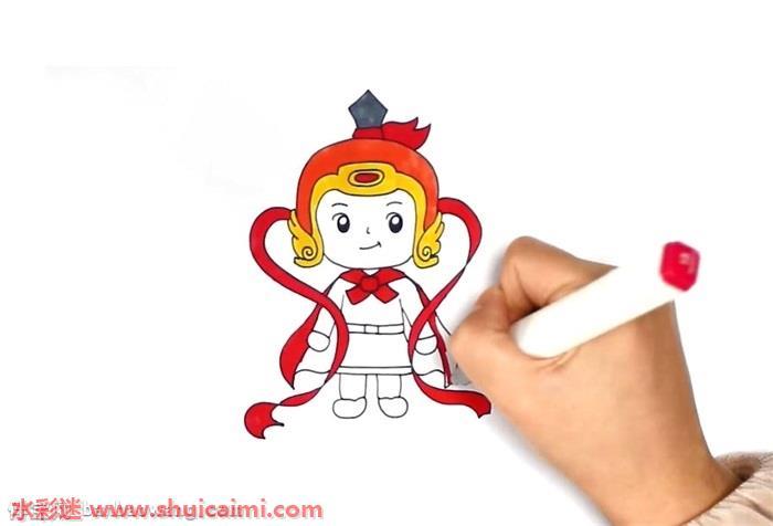 天兵天将怎么画 天兵天将简笔画画法