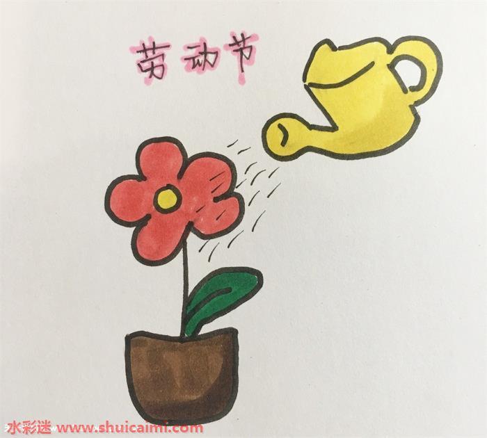 劳动节怎么画 劳动节画简笔画彩色