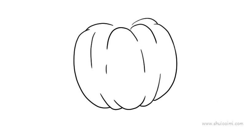 南瓜灯儿童画怎么画 南瓜灯简笔画好看