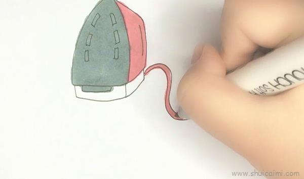 熨斗儿童画怎么画 熨斗简笔画步骤