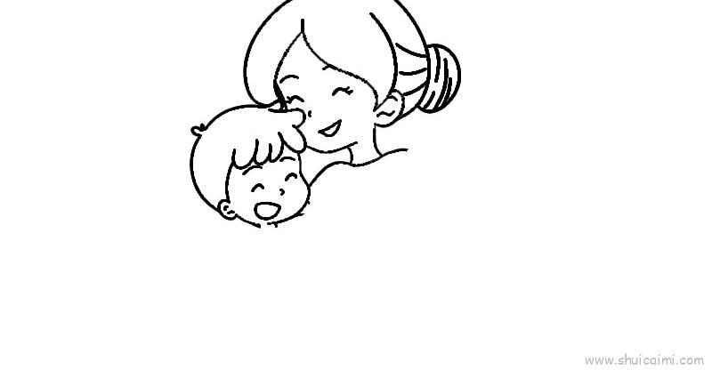 妈妈儿童画怎么画 妈妈简笔画图片大全