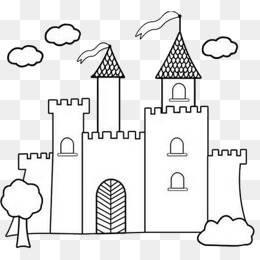 简笔画城堡 简笔画城堡怎么画