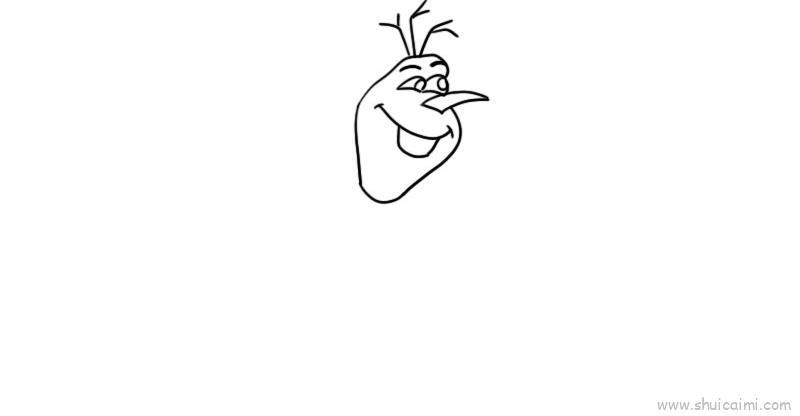雪宝儿童画怎么画 雪宝简笔画图片大全