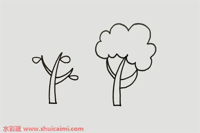 春夏秋冬怎么画 春夏秋冬简笔画步骤