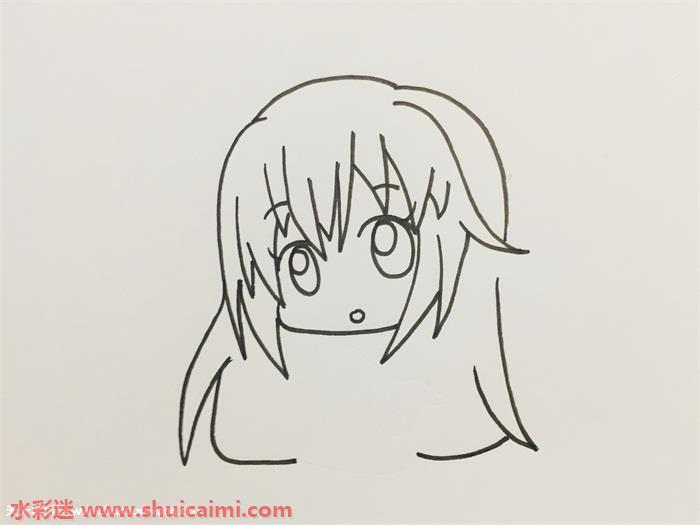 人头像怎么画 人头像简笔画漂亮卡通