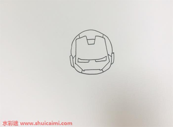 钢铁侠怎么画 钢铁侠简笔画图片彩色
