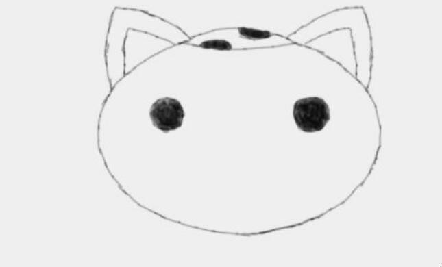 招财猫简笔画 招财猫简笔画图片大全可爱