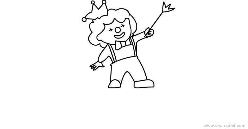 愚人节图儿童画怎么画 愚人节图简笔画画法