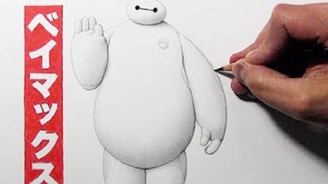 简笔画大白 简笔画大白医生抗疫大白怎么画