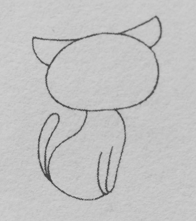 猫咪简笔画 猫咪简笔画图片