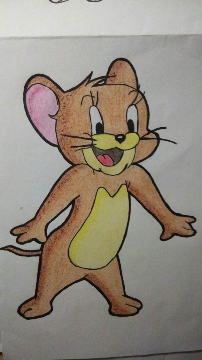 杰瑞简笔画 杰瑞简笔画图片大全可爱