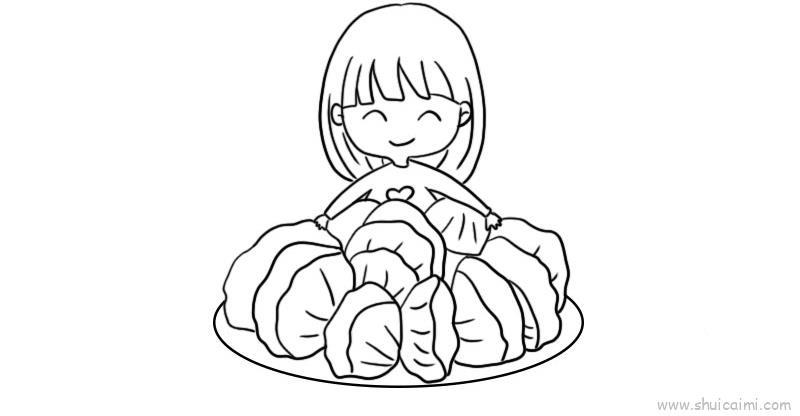 冬至儿童画怎么画 冬至简笔画好看