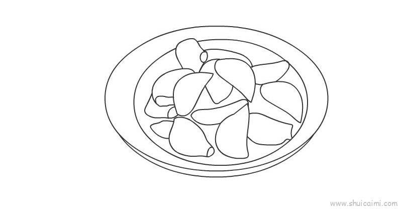 腊八蒜儿童画怎么画 腊八蒜简笔画步骤