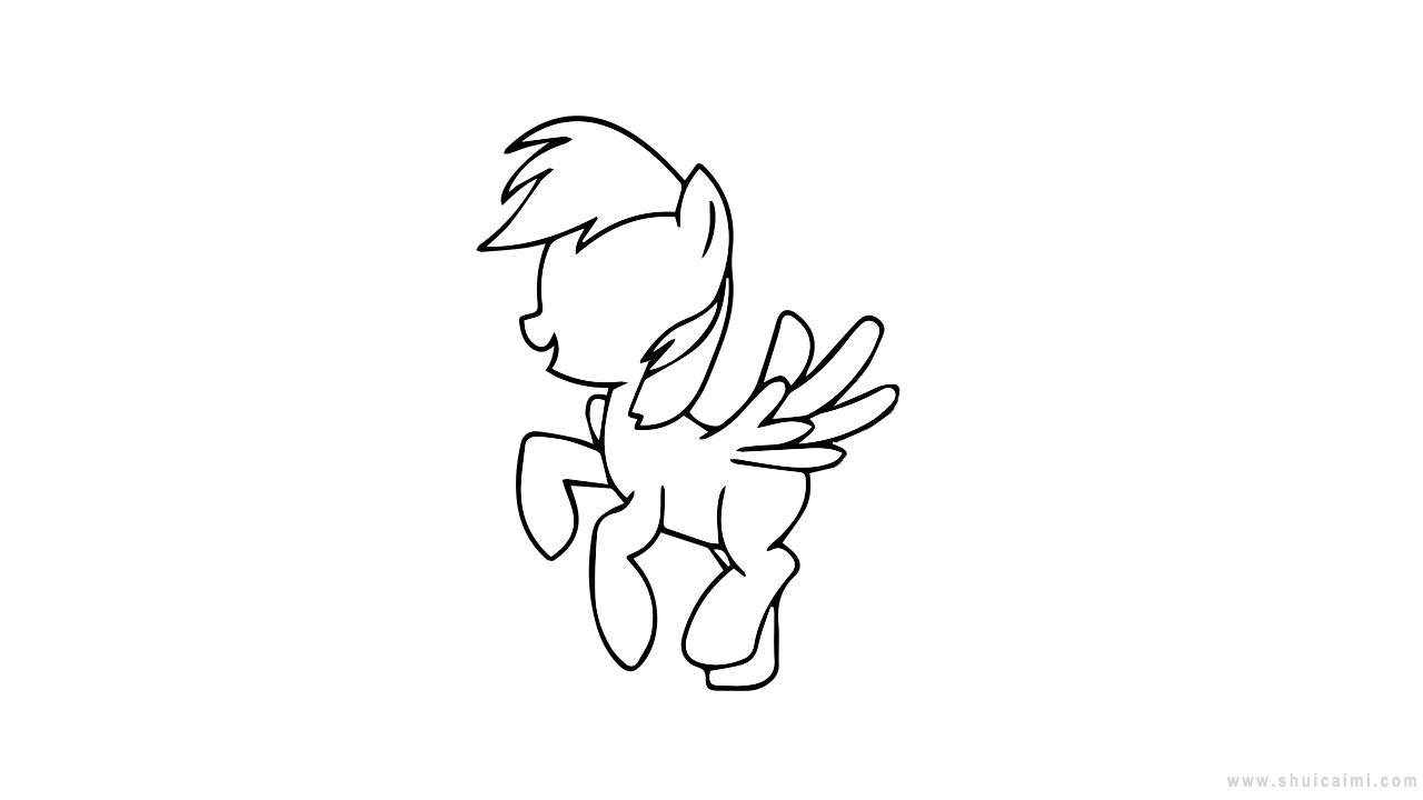 小马宝丽简笔画怎么画 小马宝丽简笔画简单