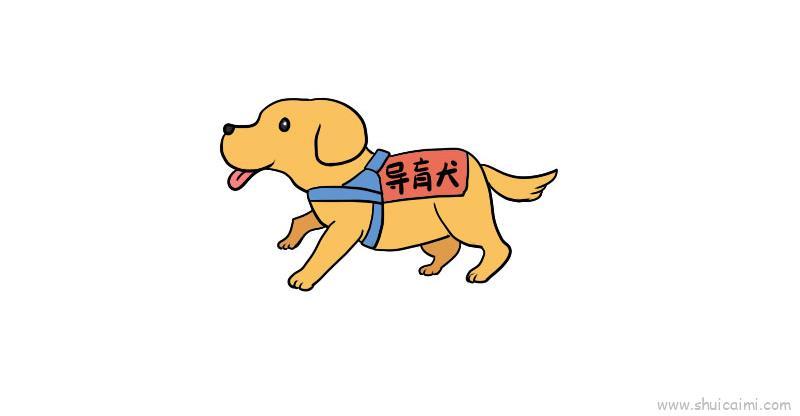 盲人儿童画怎么画 盲人简笔画步骤